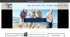 Desktop Screenshot of hearingaidservices.net